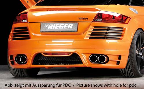 Rieger achterbumper | TT (8J): 09.06- - Coupé, Roadster | st, Auto-onderdelen, Carrosserie en Plaatwerk, Nieuw, Audi, Verzenden