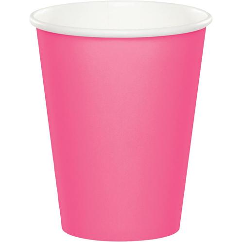 Roze Bekers 256ml 24st, Hobby en Vrije tijd, Feestartikelen, Nieuw, Verzenden