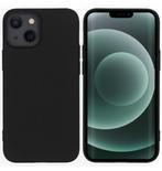 Silicone Hoes - Apple iPhone 14 Pro Max - Zwart (Hoesjes), Verzenden, Nieuw