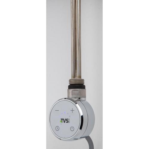 Verwarmingselement TVS EL 300 Rond Chroom met Timer, Doe-het-zelf en Verbouw, Sanitair, Ophalen of Verzenden