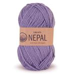 DROPS Nepal Uni Colour - 4311 grijspaars - Wol Garen, Ophalen of Verzenden, Nieuw