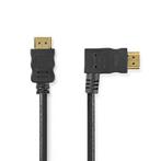 Haakse HDMI kabel 1.4 | Nedis | 1.5 meter (4K@30Hz, Rechts), Verzenden, Nieuw
