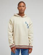 -53% Lee  Lee Seasonal hoodie greige  maat XL, Kleding | Heren, Truien en Vesten, Verzenden, Nieuw