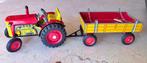 Kovap - Blikken speelgoed - Zetor Tractor & Trailer, Unboxed