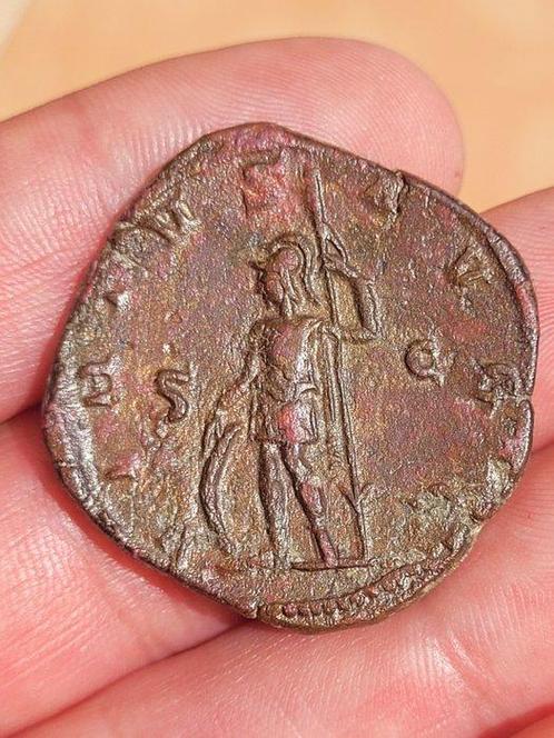 Romeinse Rijk. Trebonianus Gallus (AD 251-253). Sestertius -, Postzegels en Munten, Munten | Europa | Niet-Euromunten