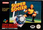 SNES Super Soccer (In doos), Spelcomputers en Games, Spelcomputers | Nintendo Super NES, Verzenden, Zo goed als nieuw