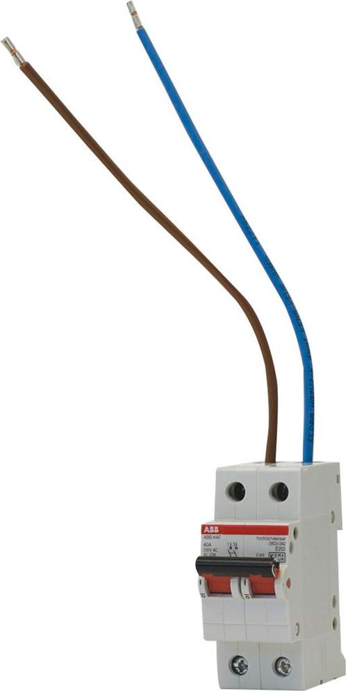 ABB HAF hoofdschakelaar uitbreidingsset / 2-polig, 40A /, Doe-het-zelf en Verbouw, Elektra en Kabels, Nieuw, Ophalen of Verzenden
