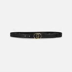 Closed Loops | Upcycled Brandslang ceinturen Zwart (3 cm), Kleding | Dames, Bendl, Verzenden, Nieuw, Heupriem
