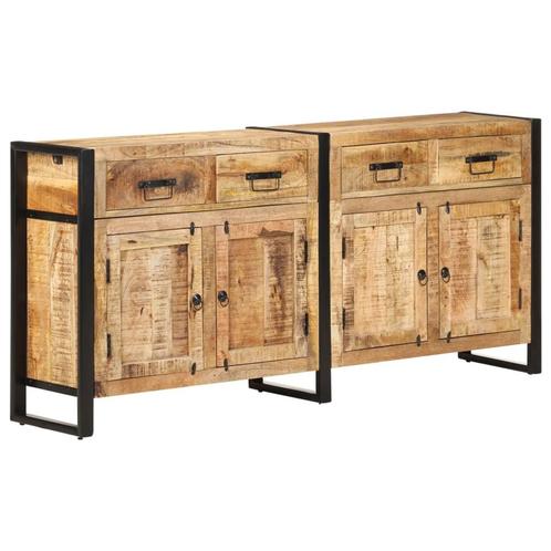 vidaXL Dressoir 172x35x80 cm massief mangohout, Huis en Inrichting, Kasten | Dressoirs, 25 tot 50 cm, Nieuw, 150 tot 200 cm, Overige houtsoorten