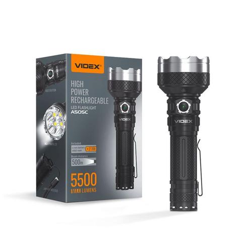 LED Zaklamp 20 Watt | Oplaadbaar | 5500 Lumen, Caravans en Kamperen, Zaklampen, Nieuw, Ophalen of Verzenden