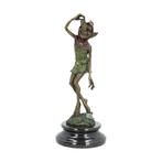 Beeldje - Kabouter - Goblin - Brons, Antiek en Kunst