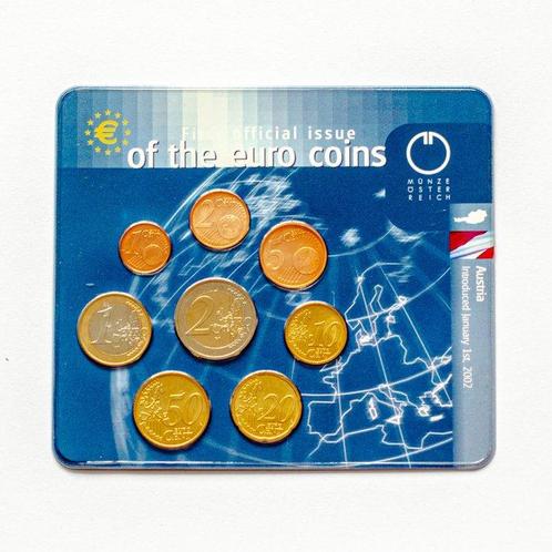 Europa. Series 1 Cent - 2 Euro 1999/2002 (12 series) (Zonder, Postzegels en Munten, Munten | Europa | Euromunten