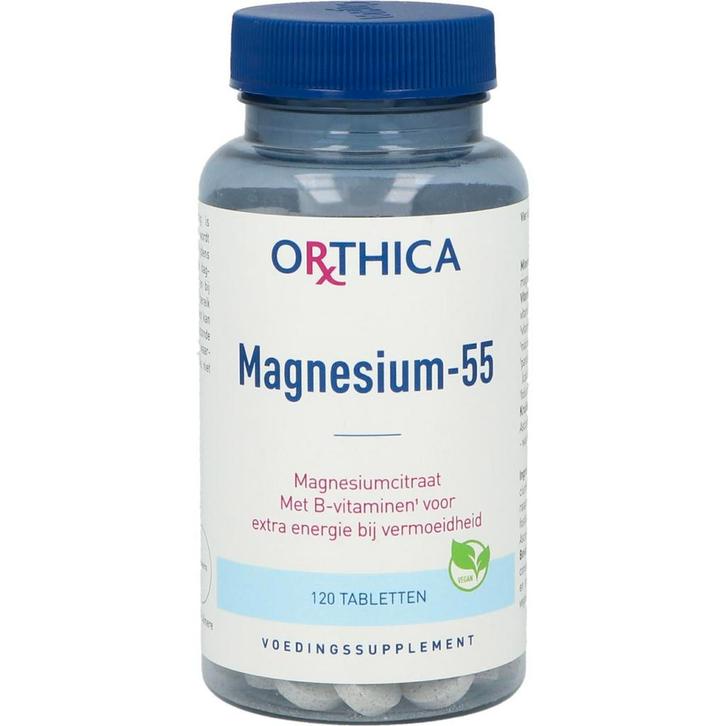 Orthica Magnesium-55 - 120 Tabletten, Sport en Fitness, Gezondheidsproducten en Wellness, Verzenden