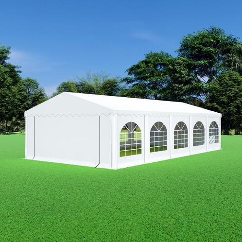 Partytent 5x10 PVC - Premium | Wit, Tuin en Terras, Partytenten, 4 tot 6 meter, 8 meter of meer, 2 meter of meer, Nieuw, Partytent