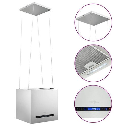 Afzuigkap 37cm RVS - Retourdeal - LCD Touch -35%, Witgoed en Apparatuur, Afzuigkappen, Vrijstaand, Nieuw, Eilandschouwkap, Ophalen of Verzenden