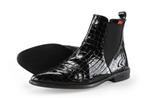 Stefano Lauran Chelsea boots in maat 40 Zwart | 10% extra, Kleding | Dames, Verzenden, Zwart, Overige typen, Stefano Lauran