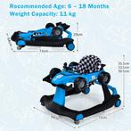 2dekans | Coast 4-in-1 Loopwagen - Instelbare Hoogte - Anti, Ophalen of Verzenden, Zo goed als nieuw