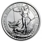 Britannia 1 oz 2012, Postzegels en Munten, Munten | Europa | Niet-Euromunten, Zilver, Losse munt, Overige landen, Verzenden