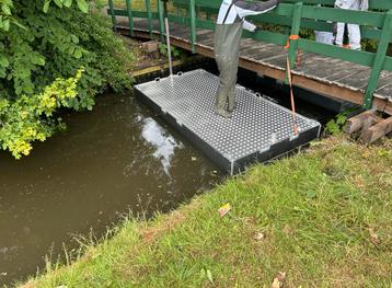 Aluminium werk vlot - 3.00x1.50 ponton  4 personen te tillen beschikbaar voor biedingen