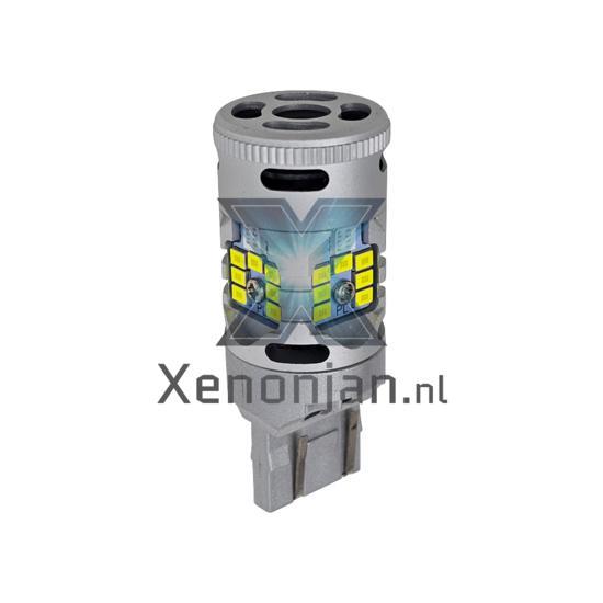 T20 7440 W21W  canbus led 2 jaar garantie 2900 lumen wit, Auto-onderdelen, Verlichting, Verzenden