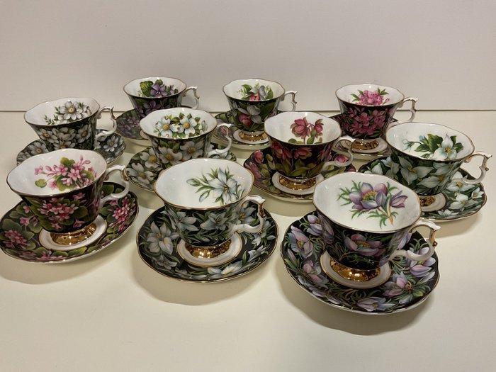 Royal Albert - Drinkservies (20) - Porselein, Antiek en Kunst, Antiek | Meubels | Tafels
