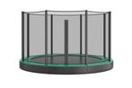 Trampoline AKROBAT ORBIT FLAT 365 (12ft) Green,inclusief..., Ophalen of Verzenden, Nieuw