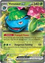 Venusaur EX 001/142 Stellar Crown, Ophalen of Verzenden, Nieuw, Losse kaart, Foil
