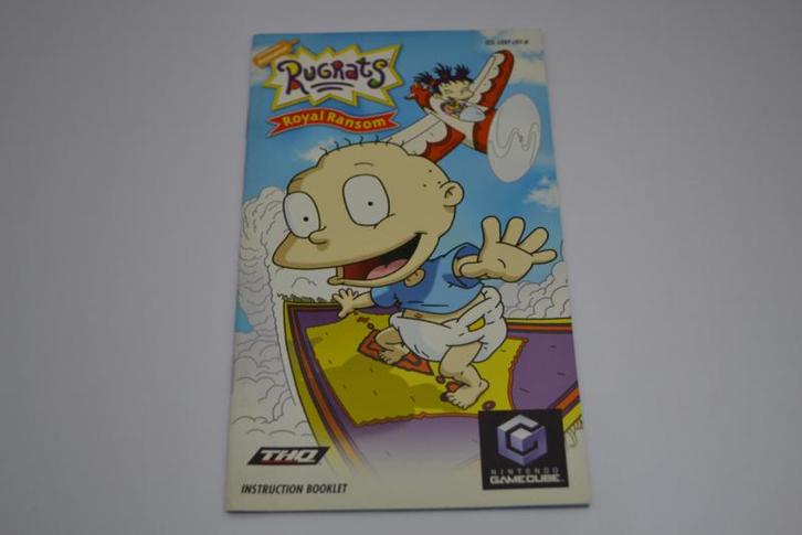 Rugrats - Royal Ransom (GC UKV MANUAL), Spelcomputers en Games, Spelcomputers | Nintendo Consoles | Accessoires, Zo goed als nieuw