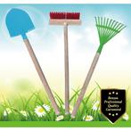 Benson Tuin Gereedschap Kinderset - Hark, Schep, Bezem -..., Ophalen of Verzenden, Nieuw