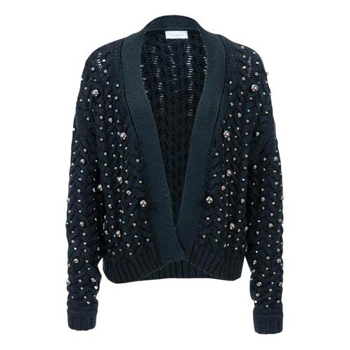 Frogbox • zwart vest met kralen • 36, Kleding | Dames, Truien en Vesten, Zwart, Nieuw, Maat 36 (S), Verzenden