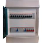 ABB groepenkast IP41 7 groepen, 2 aardlekschakelaars, 1, Doe-het-zelf en Verbouw, Elektra en Kabels, Ophalen of Verzenden, Nieuw