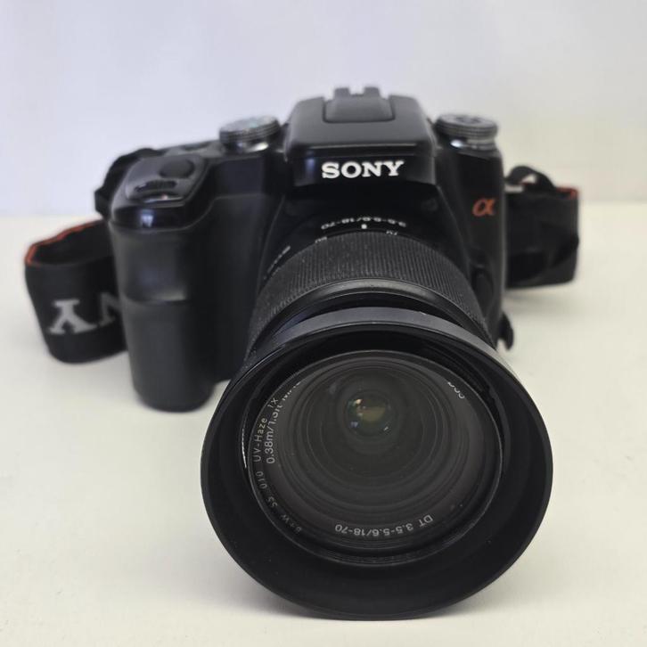 Sony DSLR-A100 Spiegelreflexcamera Incl. Lader | Nette staat, Audio, Tv en Foto, Fotocamera's Digitaal, Nieuw, Ophalen of Verzenden
