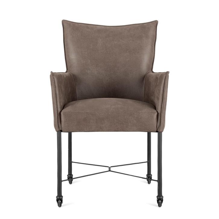 Eetkamerstoel Maastricht Donker bruin, Huis en Inrichting, Stoelen, Nieuw, Ophalen of Verzenden