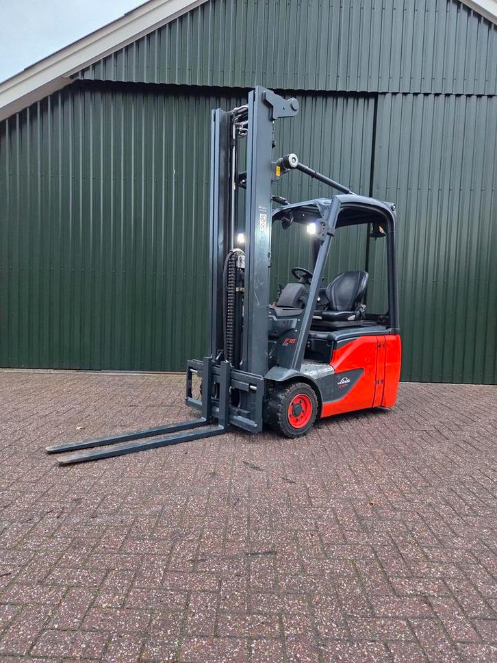 Linde E16 Elektrische Heftruck BJ 2016 Triplex 2800 uur!, Zakelijke goederen, Machines en Bouw | Heftrucks en Intern transport