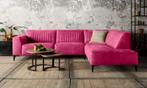 Hoekbank Aspen - hoekbanken - Roze, Huis en Inrichting, Nieuw, Leer