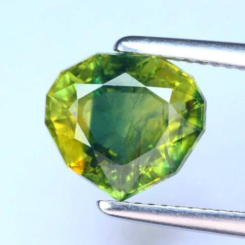 Zonder Minimumprijs Tweekleurig Saffier - 5.06 ct -, Sieraden, Tassen en Uiterlijk, Edelstenen