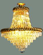 Plafondlamp - Luster Ø60, 10 lichtpunten - Verguld messing -