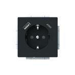 Busch Jaeger Future Linear Wandcontactdoos kinderbeveiliging, Doe-het-zelf en Verbouw, Elektra en Kabels, Ophalen of Verzenden