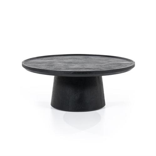 Salontafel Ron 80x32 - zwart, Huis en Inrichting, Tafels | Salontafels, Nieuw, Ophalen of Verzenden