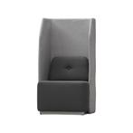 Soft Seating individueel - Lounge vergaderstoel - Grijs, Ophalen of Verzenden, Nieuw