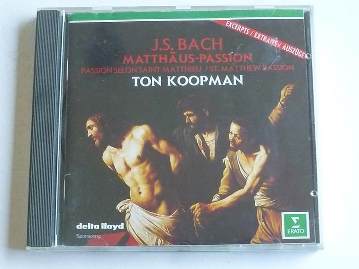 Bach - Matthäus-Passion / Ton Koopman, Cd's en Dvd's, Cd's | Klassiek, Zo goed als nieuw, Verzenden