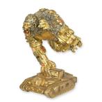 A RESIN STEAMPUNK FIGURINE OF A GORILLA ON A TANK, Antiek en Kunst, Verzenden