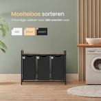 2dekans | ODADDY® Wasmand 3 Vakken - Wassorteerder -, Huis en Inrichting, Badkamer | Badtextiel en Accessoires, Ophalen of Verzenden