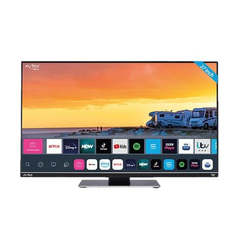 Avtex W-279TS 27 Inch 12 volt LED SMART TV met DVB-T2/S2, Watersport en Boten, Navigatiemiddelen en Scheepselektronica, Nieuw