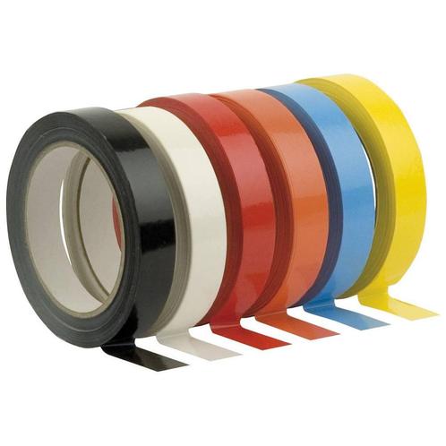 Showtec PVC Tape 19mm 66m geel, Doe-het-zelf en Verbouw, Overige Doe-het-zelf en Verbouw, Nieuw, Ophalen of Verzenden