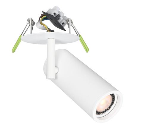 Moderne inbouwspot wit, Nadi, Huis en Inrichting, Lampen | Spots, Nieuw, Ophalen of Verzenden