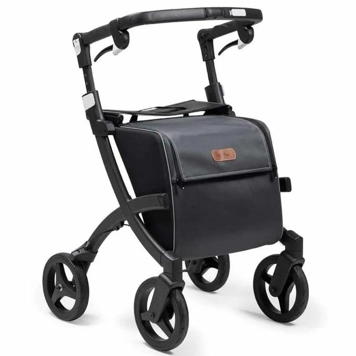 Rollz Flex boodschappen rollator - Zwart, Diversen, Rollators, Ophalen of Verzenden