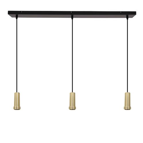 Aluminium hanglamp zonder kap goud, Rika, Huis en Inrichting, Lampen | Hanglampen, Nieuw, Metaal, 75 cm of meer, Ophalen of Verzenden