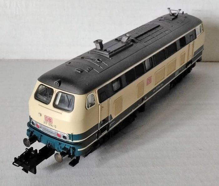 Trix Express H0 - 32712 - Modeltrein locomotief (1) - BR 217, Hobby en Vrije tijd, Modeltreinen | H0