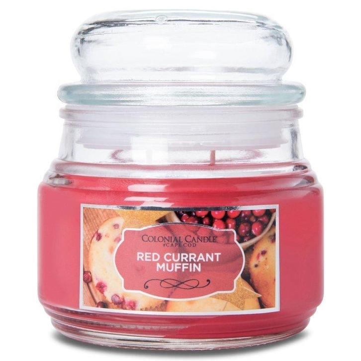 Colonial Candle - Classic - Red Currant Muffin - soja, Huis en Inrichting, Woonaccessoires | Kandelaars en Kaarsen, Verzenden